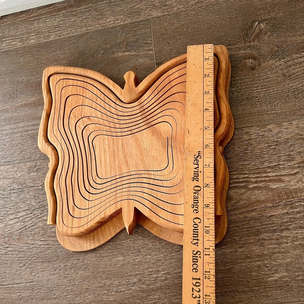 Wooden collapsible Fruit Basket - Picture 6 of 12